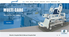 Desktop Screenshot of medical-hospitalbed.com